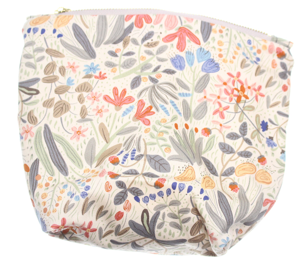 Flower Hand Bag White Interior - Hoglumps