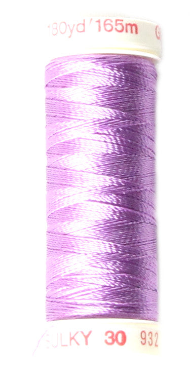 SULKY Rayon Solid 30wt Thread 165m - Orchid