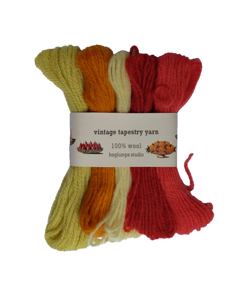 Fruits - Vintage Tapestry Yarn Pack - Hoglumps