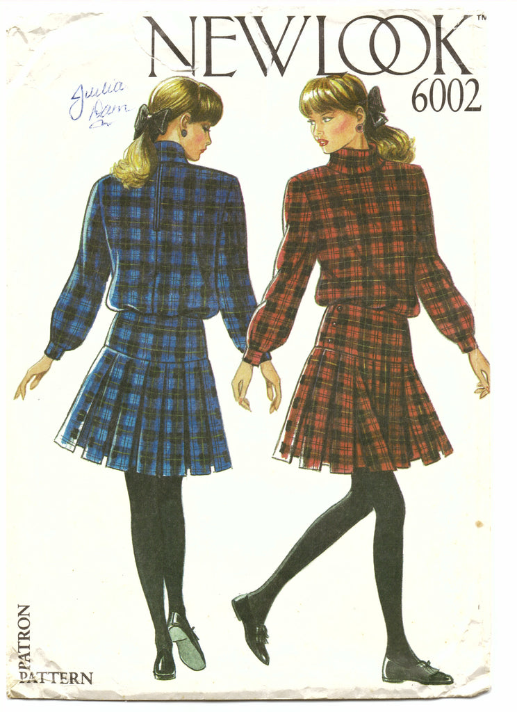 New Look 6002 Dress Sewing Pattern - Hoglumps