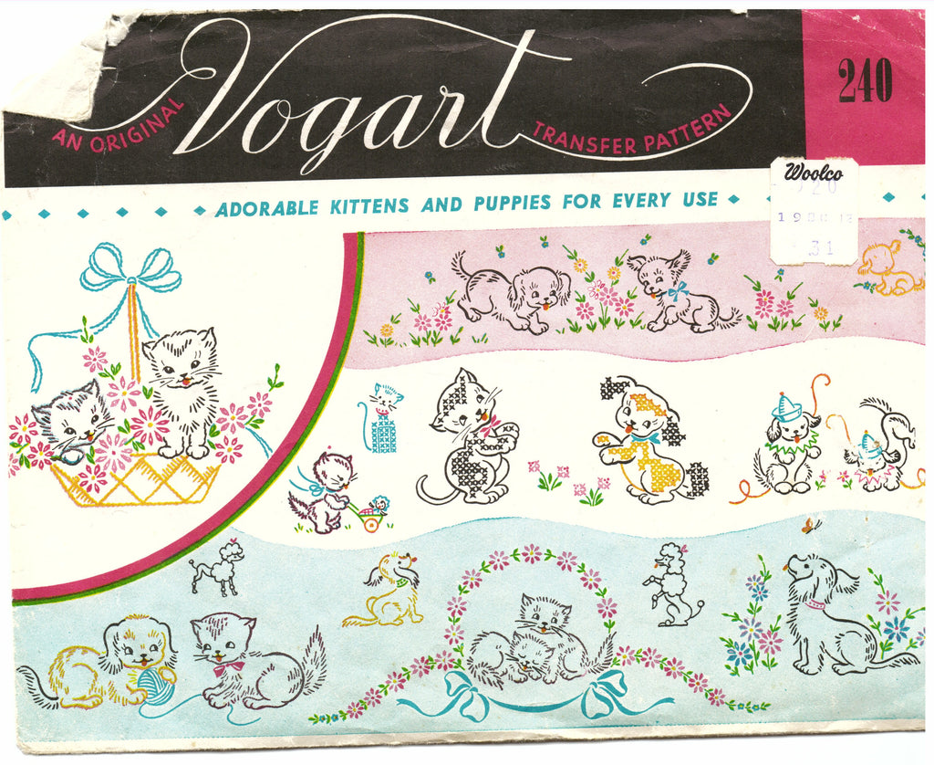 Vogart 240 Embroidery Transfer Paper - Hoglumps