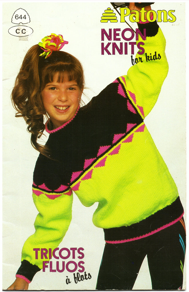 Patons 644 Neon Knits for Kids - Hoglumps