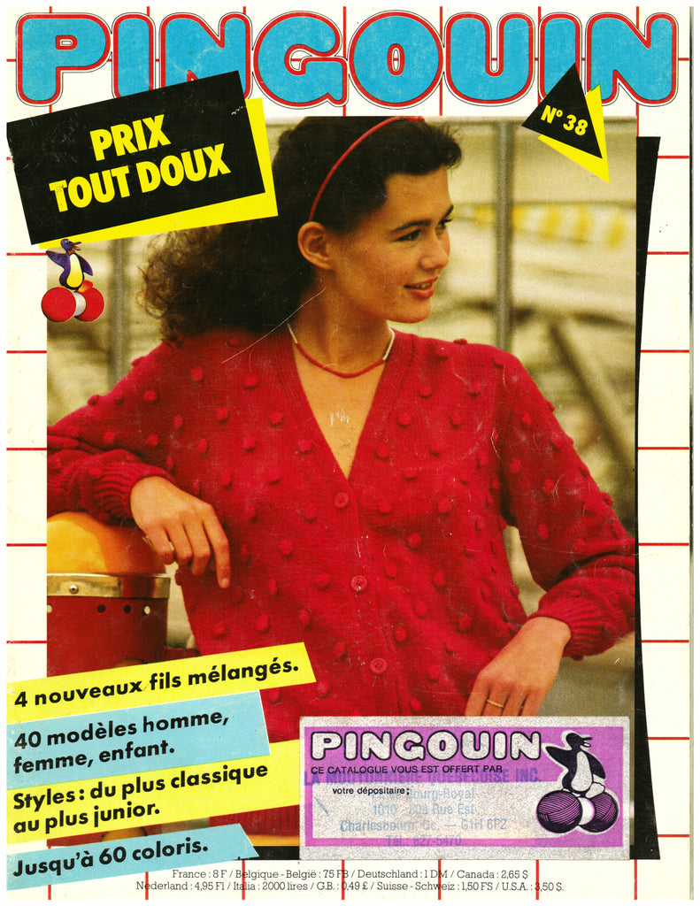 Pingouin no. 38 Knitting Magazine - Hoglumps