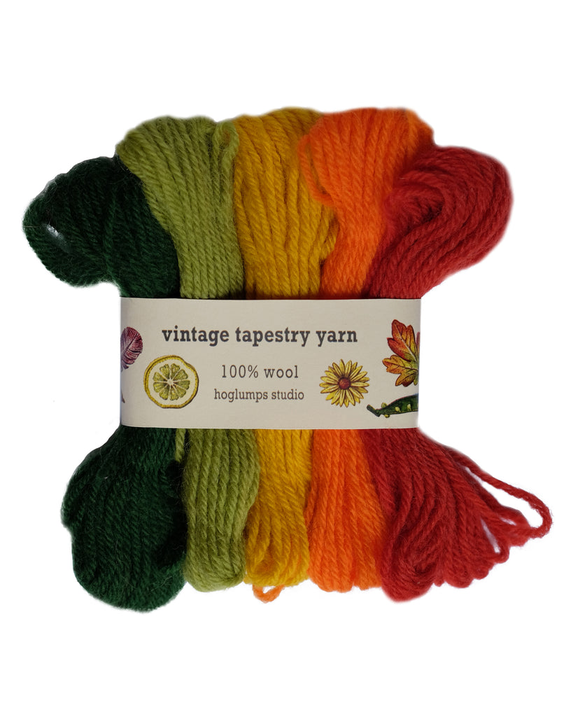 Rainbow - Vintage Tapestry Yarn Pack - Hoglumps